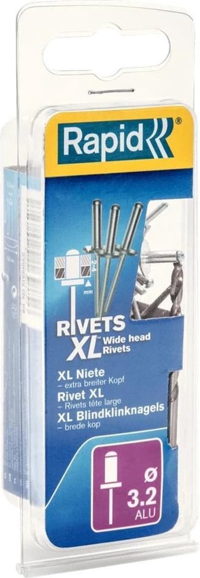Rapid XL klinknagel Ø3.2 x 8 mm - 5000659