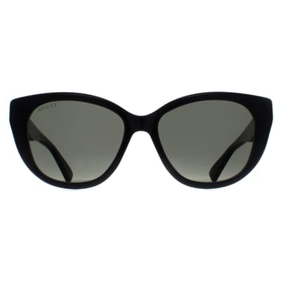 Gucci Cat Eye Dames Zwart Grijs GG1588S