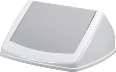 DURABLE deksel PE grijs B330xD330mm voor afvalbak 40l met inwerpklep - 1801574051