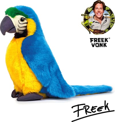 Freek Vonk x BRESSER - Knuffeldier - Kiara de Ara - Gevuld met Gerecycled Materiaal