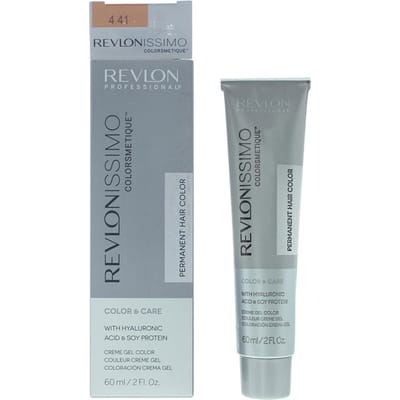 Revlon, Revlonissimo Colorsmetique, Coloration Permanente Cheveux, 4.41 Châtain Foncé Moyen, 60 ml