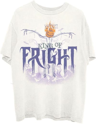Disney The Nightmare Before Christmas - King Of Fright Unisex T-shirt - S - Creme