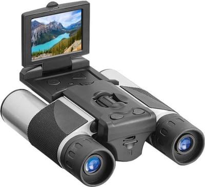8x Digitale Camera Verrekijker met LCD Scherm – HD Foto & Video Opname – Zoom Telescoop voor Vogelspotten, Outdoor, Camping & Wandelen