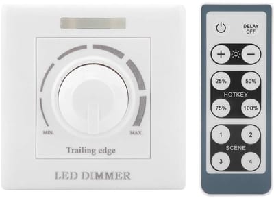 Dailygoody - Dimmerschakelaar - LEDlicht - Intelligente dimmer voor verlichting - Compact formaat - Instelbare helderheid - Ideaal voor thuisgebruik -..