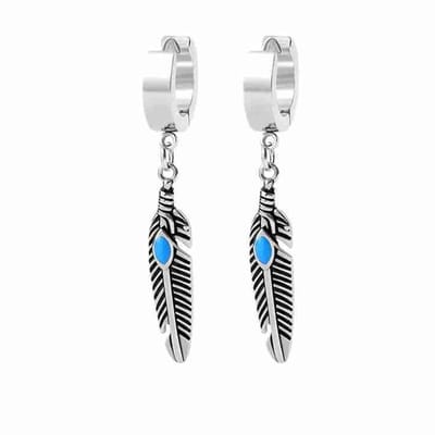 WeLoveSilver - Oorringen met veerhanger - Chirurgisch staal - Zilver