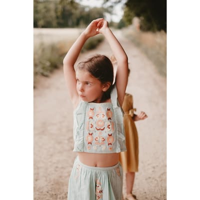 Louise Misha Top Hadiya Almond Size: 12M | Shirts Outlet | Unisex |