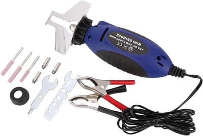 12V Elektrische kettingzaag slijper - 25000RPM - met krokodillenklem - geschikt voor Dremel - Stihl - Oregon geschikt voor OEM zaagkettingen