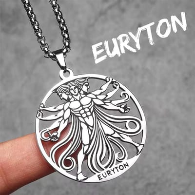 Grote Holle Spartan Satan Constantinus Figuur Hanger Ketting Voor Mannen Roestvrij Staal Sieraden Cadeaus