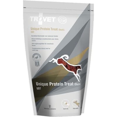 Trovet UDT Unique Protein Treat Duck Mini Hond 125 gram - Duck - Mini