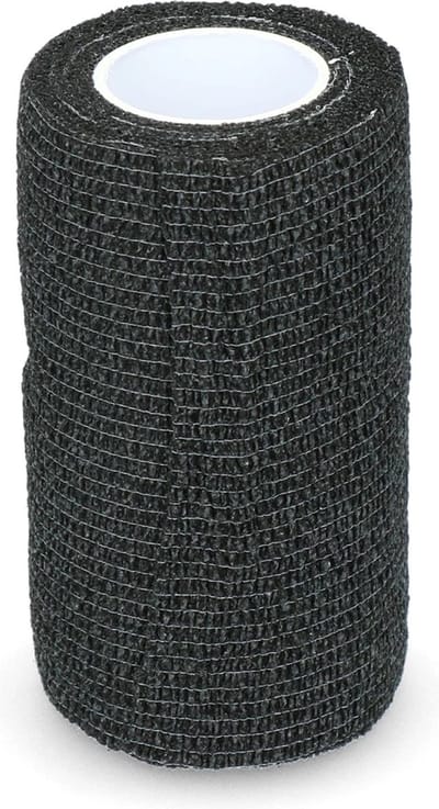 Excellent Bandage Animal Profi - Zelfklevend - Tape - Elastisch - Bandage dieren - Zwart - 4,5 M X 10 CM