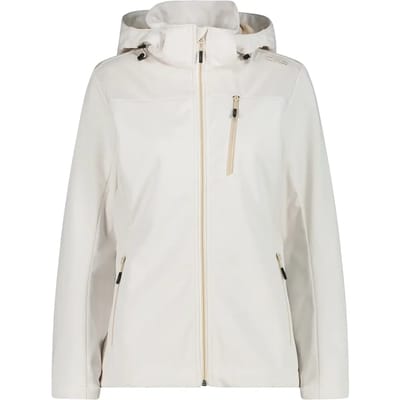Waterproof Softshell Jack met Afneembare Capuchon Dames CMP