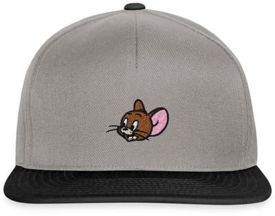 Tom And Jerry Jerry Als Borduurmotief Snapback cap