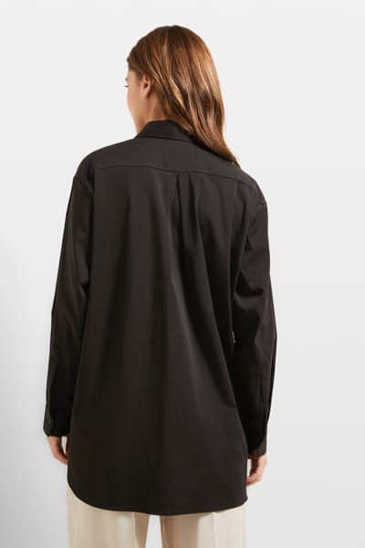 Bugatti Damen Blouse van stretchkatoen