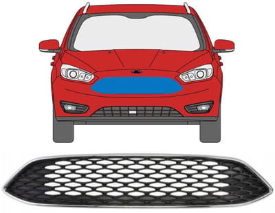 Grill voor Ford Focus 2010-2018