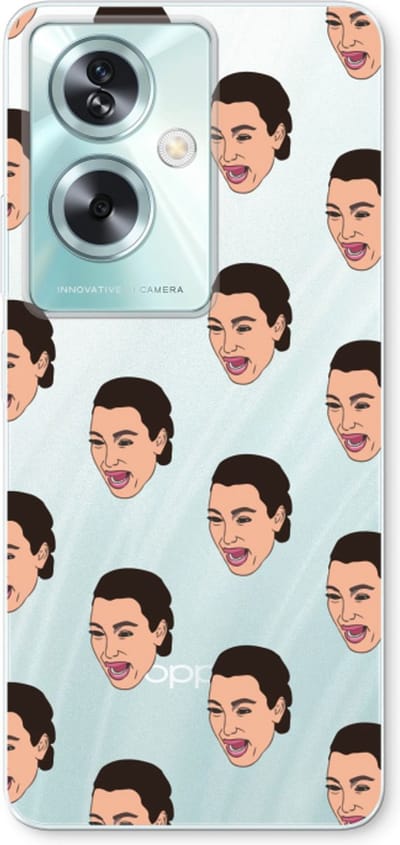 Case Company® - Hoesje geschikt voor Oppo A79 hoesje - Ugly Cry Call - Soft Cover Telefoonhoesje - Bescherming aan alle Kanten en Schermrand