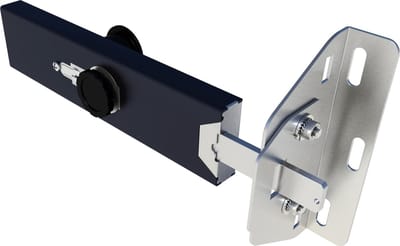 Garagedeurbeveiliging - Zwart - Staal - Secu - SecuMax sectionaal, bediening binnen en buiten, staal