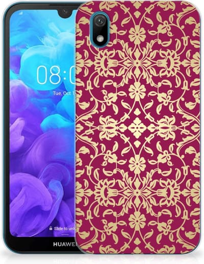 Siliconen Hoesje Huawei Y5 (2019) Barok Pink