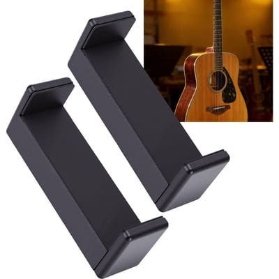 Support Stable pour Guitare Compact Portable Silicone Support Stable pour Guitare Acoustique black