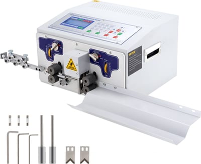 VEVOR Automatische Draadstripmachine SWT508-JE, Elektrisch Stripmachine 300W, Elektrisch Draadstripgereedschap 50 Hz met LCD Scherm, En het Wordt Veel Gebruikt in de Elektronica-industrie, Enzovoort
