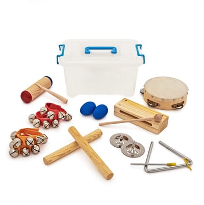 9-delige Percussieset voor Kinderen van Gear4music
