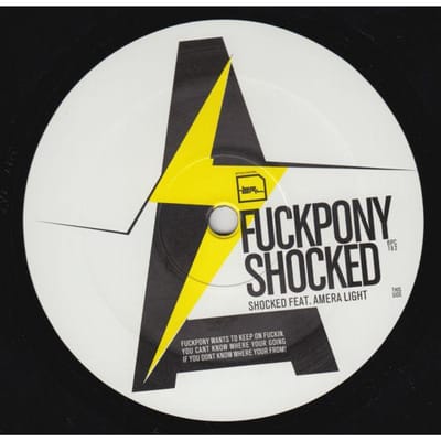 12 inch Plaat FUCKPONY - Geschokt BPC182 BPitch Control 2008 Duitsland Dance & Electronica Gebruikt black