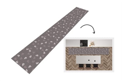 Keukenloper - Loper keuken - Patronen - Tulpen - Minimalistisch - 300x50 cm - Keukenloper vinyl