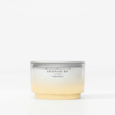Chesapeake Bay Fragrance - Golden Waves 3-Wick Geurkaars - 36 branduren