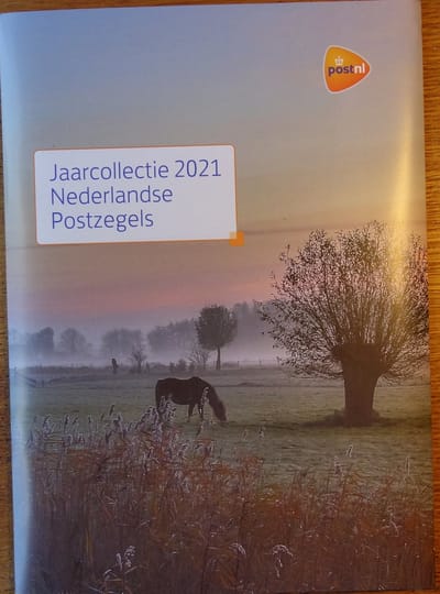 Jaarcollectie 2021 Nederlandse bijzondere postzegels