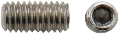 Göldo Madeschroeven Inbuss metrisch M3 x 6 mm nikkel - Gitaaronderdeel