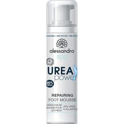 Alessandro Voetverzorging Herstellende voetmousse 20% urea Unisex 125 ml