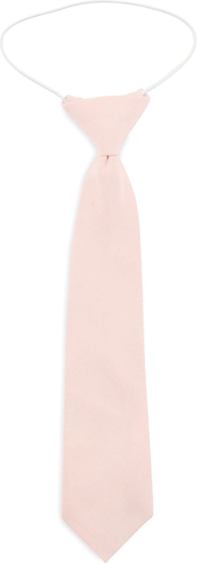 We Love Ties - Stropdassen - Kinderstropdas katoen zachtroze - zachtroze
