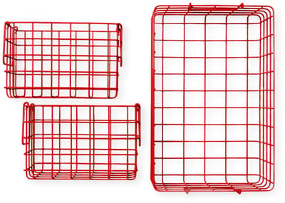 Mustard - Baskets - Manden - Set van 3 - Poppy