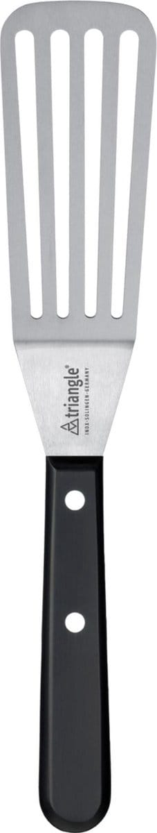 Triangle Classic Paletmes met Knik en Gleuven - RVS, Zwart Heft