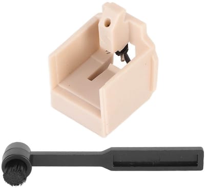 Dailygoods - Vervangende Stylus - Platenspeler-stylus - Eenvoudige installatie - Ovale punt - Koolstofvezel - Geschikt voor Technica AT LP60X - Model...