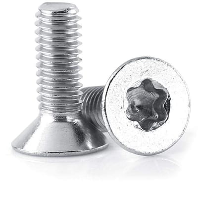 Flat Head RVS Schroeven, Sterkop M4 x 8 mm, 10 mm, 12 mm, 16 mm, 20 mm, 25 mm, 30 mm, 50 Stuks, Roestvrij Staal, Bevestigingsmateriaal, Meubelmontage