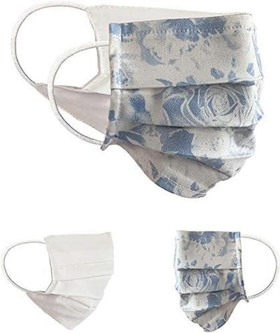 Unisex Omkeerbaar Katoenen Mondmasker Set van 2 - Wasbaar en Comfortabel