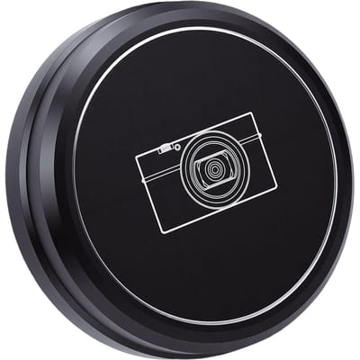 Objectif   Convient pour  100 M6 M7 Caméra Noir Anti-poussière Anti-traces de doigts Cache-objectif d'appareil photo avec Flocking