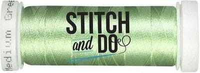 Middengroen Linnen Garen Stitch & Do