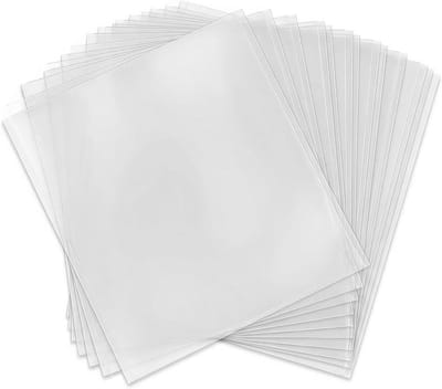 60 Transparante Vinylhoezen voor Platen, 32,5 x 32,5 cm, Antistatisch en Zuurvrij, Ideaal voor Enkele en Dubbele LP's, Bescherming en Kwaliteit