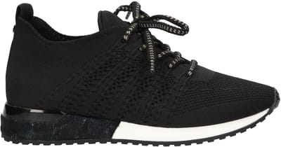 La Strada Sneaker Zwart Knitted - Damesschoenen - Maat - 36