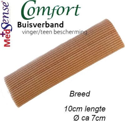Buisverband, voor bescherming van vingers en tenen-breed Medsense Comfort