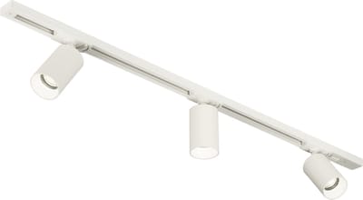 Lumidora Railspot 74942 - AREZZA - 3 Lichts - GU10 - Wit - Metaal