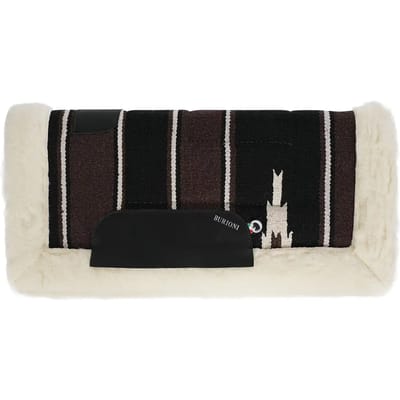 Westerntapijt voor paard van pure wol Burioni Navajo