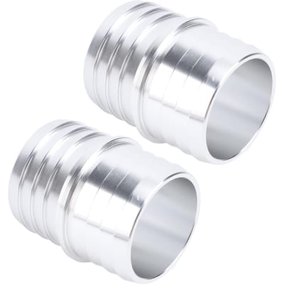 1 Paire 1 1 2 à 1 1 2 po Raccord de Jonction Barb de Tuyau Alliage d'Aluminium Radiateur Intercooler Échangeur de Chaleur Réparation Raccord