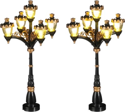 Luville - Street Lamp 5-Light - Set van 2
