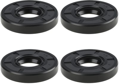 Dailygoods- Lipseal 17x40x7mm - 4 Stuks - Afdichtingskit - Oliebestendig Rubber - Compatibel met MTD/Cub Cadet - Vermindert Slijtage - Afdichtring