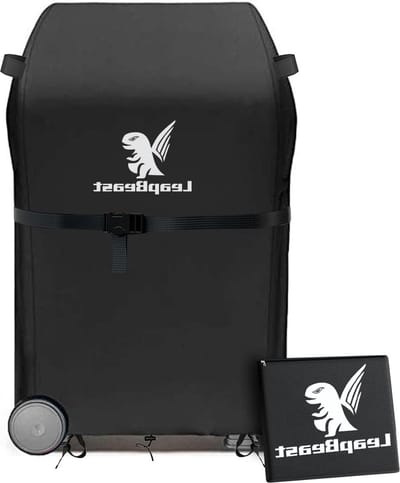 Barbecuehoes 600D Oxford-stof afdekking voor barbecue winddicht uv-bescherming (80 x 70 x 115 cm) Barbecue