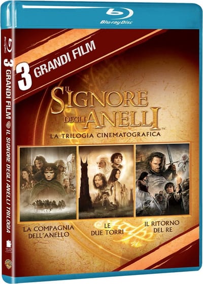 Warner Bros The Lord of the Rings - Trilogy, Blu-ray Italiaans