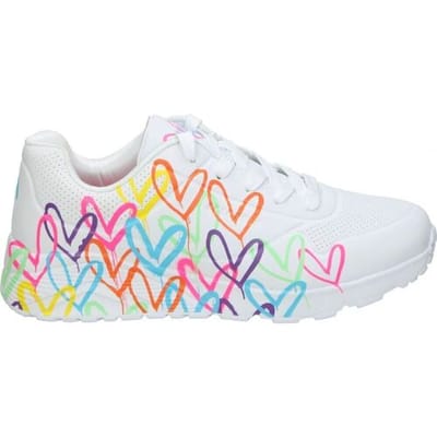 Skechers Skechers X JGoldcrown Uno Lite Sneakers wit