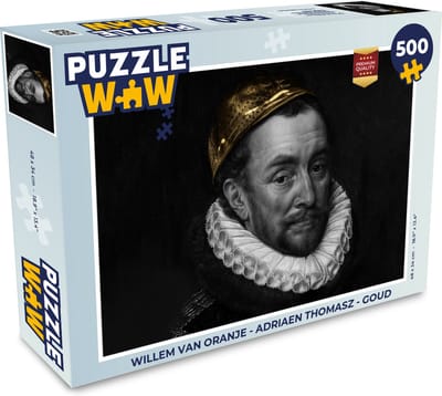 Puzzel Willem van Oranje - Adriaen Thomasz - Goud - Legpuzzel - Puzzel 500 stukjes